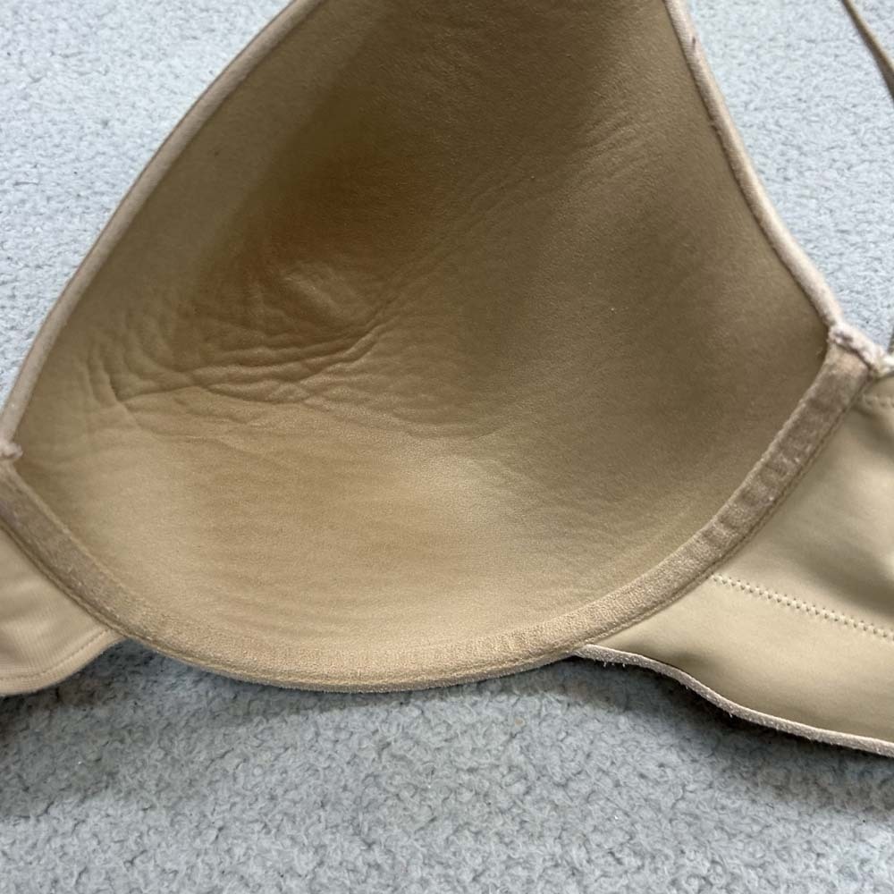Cacique Bra 46D Full Coverage Back Smoother Lightly Lined Underwire Nude - Picture 9 of 12